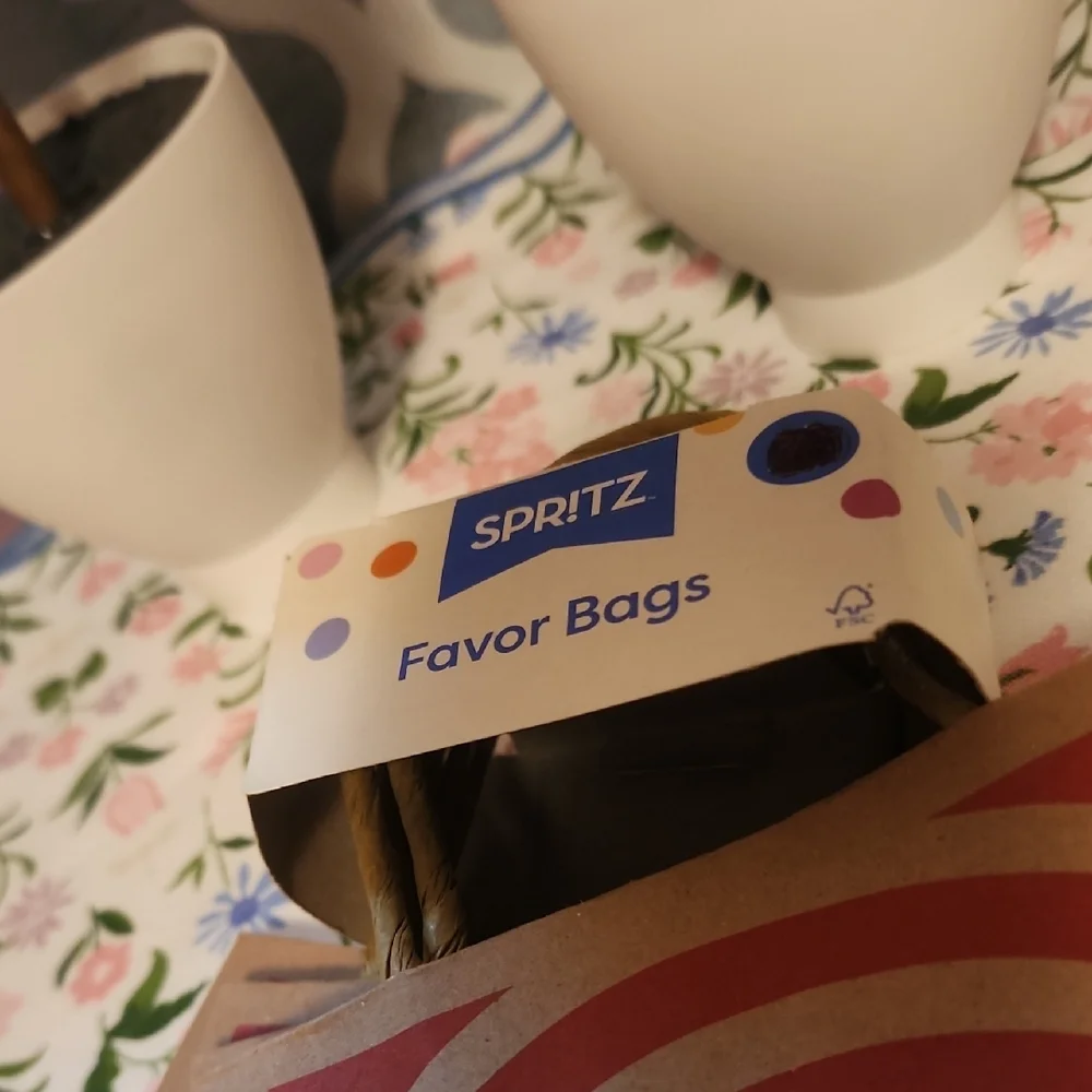 Spritz Red Favor Bags - Home Party Supplies